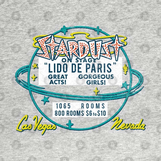 Retro Vintage Stardust Resort and Casino Las Vegas by StudioPM71